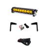 Baja Designs S8 10-Inch LED Bar Shock Mount Light Kit for Can-Am Maverick X3 2017-22 UTV (Driving/Combo; Amber Lens) view 4