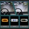 NOKINS Deluxe Plus LED Light Kit Fit Club Car DS 1993-UP Gas And Electric Golf Cart 20A DC Converter USB Charging Socket Low/High Beam DRL Delay Relay Brake Switch view 4