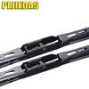 Front Windshield Wiper Blades, 15" + 15" Metal Frame Wiper Blades, OEM Quality for Original Equipment Replacement (Pack of 2) view 2