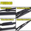 Front Windshield Wiper Blades, 15" + 15" Metal Frame Wiper Blades, OEM Quality for Original Equipment Replacement (Pack of 2) view 4