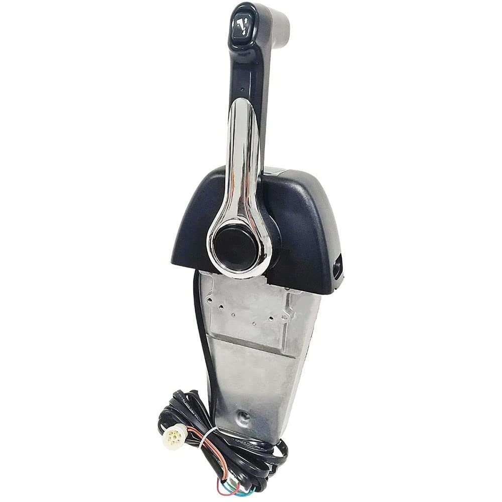 Boat Throttle Control 704-48205-P1-00 Outboard Remote Control Box for Y-amaha Console 704 Single
