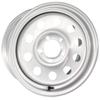 Allied Wheel 27S Silver Mod 15X6 5X4.5 Trailer Wheel, Durable Gloss Silver Finish Steel Wheel for Trailers, Protective E-Coating view 2