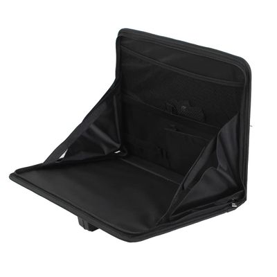 Ruilogod Travel Car Back Seat Tray Laptop Desk Organiser Storage Bag Holder