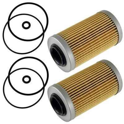 Caltric 2 Oil Filter with O-Rings Compatible with Sea-Doo Speedster 200 Twin 4-TEC 2003 2004 2005 2006 2007