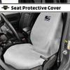 Seat Armour Seat Protector Towel Police USA Flag Design Soft Machine Washable Car Seat Cover Towel Easy to Install, Multipurpose Car Seat Towel Gray view 2