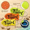 Fuprosico 2 Pack Boat Key Float, Glow in the Dark Floating Keychain for 5-6 Boat Keys,100% Waterproof Key Floats,Strong Buoyancy,Floating Key Ring,Green & Orange view 3