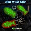 Fuprosico 2 Pack Boat Key Float, Glow in the Dark Floating Keychain for 5-6 Boat Keys,100% Waterproof Key Floats,Strong Buoyancy,Floating Key Ring,Green & Orange view 4