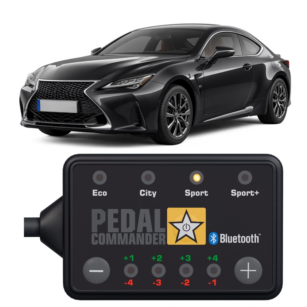 PEDAL COMMANDER for Lexus RC 2015-2025 Throttle Response Controller - Anti-Theft, 4 Driving Modes, App Control, Throttle Controller Performance Upgrade, RC Accessories