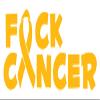 F*ck Cancer Window Sticker Decal (Yellow) view 1