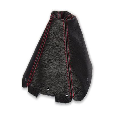 The Tuning-Shop Ltd Compatible with Shift Boot for Mazda MX-5 Miata 1998-2005 Leather Red Stitching