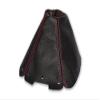 The Tuning-Shop Ltd Compatible with Shift Boot for Mazda MX-5 Miata 1998-2005 Leather Red Stitching view 1