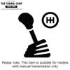 The Tuning-Shop Ltd Compatible with Shift Boot for Mazda MX-5 Miata 1998-2005 Leather Red Stitching view 2
