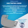 TronX S30 Straight-Cut Hockey Helmet Smoke Tinted Visor (Anti-Scratch/Anti-Fog) CE Certified view 3
