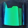 Precision Revo Green Football Helmet Visor // Fits Kids, Youth & Adult Helmets // Eye Protection for Helmet and Facemask // Dark Tinted Visor (Revo Green) view 3