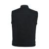 Leatherick Mens SOA Black Denim Motorcycle Vests Bikers Club Vest with Concealed Carry Pockets (as1, alpha, x_l, regular, regular, With Collar) view 3