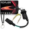 SOAJEE Ignition Key Switch Compatible with Polaris 0453415 Phoenix 200 2005-2022 Sawtooth 200 2006 ATV view 1