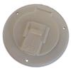 Replacement for RV Camper Trailer Small Flip Up Power Cord/Cable Hatch/Cover - White view 1