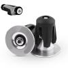 Aluminum adjust Handlebar bikes Bar Ends , Handlebar End Plugs , Cycling bikes Bar Ends Plug hat for Road , Mountain , Most Bikes (Silver) , Handlebar End Plugs , Aluminum adjust HandlebarHandlebar view 1