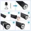 Aluminum adjust Handlebar bikes Bar Ends , Handlebar End Plugs , Cycling bikes Bar Ends Plug hat for Road , Mountain , Most Bikes (Silver) , Handlebar End Plugs , Aluminum adjust HandlebarHandlebar view 3