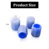 Luminous Tire Valve Stem Caps for Car, 12PCS Fluorescent Glow in The Dark Air Caps Cover, Illuminated Corrosion Resistant Tire Pressure Caps, Universal for Car, Truck, SUV, Motorcycles, Bike (Blue) view 2