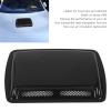 Aramox Hood Air Intake Cover, Hood Scoop Vent Bonnet Cover Decorative Air Intake Covers with Self Adhesive Design for Cars(Bright black) view 2