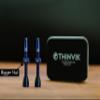 Thinvik Tubeless Presta Valve Stem 48mm, Light Weight Alloy Kit - 2 Tubeless Valve Stems with Aluminum Alloy Cap + Core Removal Tool (Aurora Blue) view 2
