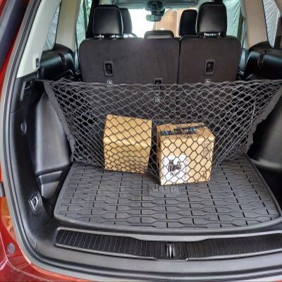 EACCESSORIES EA Rear Middle Trunk Organizer Cargo Net for JEEP GRAND CHEROKEE L WL 2021-2026 Envelope Style Cargo Net for SUV Premium Mesh Car Trunk Organizer Compatible with GRAND CHEROKEE L WL