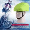 WLDOCA Universal Bike Helmet Cover Unisex Helmet Dustproof Cover Road Bicycle Oxford Cloth Helmet Rain Cover,Orange view 3