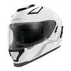 Sena Stryker Full Face Smart Helmet with Integrated Mesh and Bluetooth Communications, LED Taillight, and Sound by Harman Kardon, DOT (Gloss White, Small) view 1