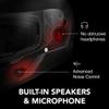 Sena Stryker Full Face Smart Helmet with Integrated Mesh and Bluetooth Communications, LED Taillight, and Sound by Harman Kardon, DOT (Gloss White, Small) view 2