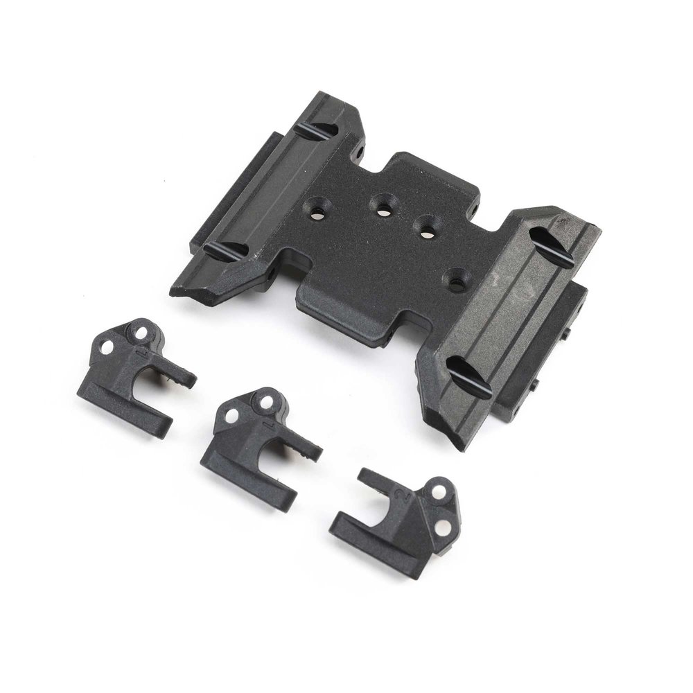 Axial Skid Plate & Upper Link Mounts: SCX10 III BC, AXI231047