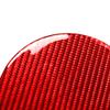 FINMOKAL Red Carbon Fiber Door Fuel Tank Gas Cap Cover Trim Fit for Nissan 370Z 2009-2021 view 3