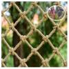 Hynet Hemp Rope Netting Birds Rope Net Heavy Duty Playground Net Child Safety Nets Cargo Rope Ladder Truck Trailer Netting Indoor Protective Net Outdoor Ceiling Decor (Size : 3 * 5m(10 * 16ft)) view 1