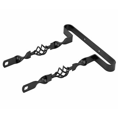 ALTALINE Bicycle Flat Twisted Bird-Caged 20" Bicycle Lowrider Bike Bumper Rear/Front, Multiple Colors. (Black)
