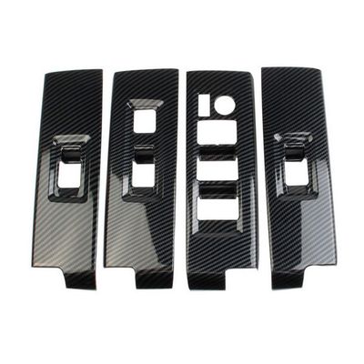 Car Window Lift Switch Button Panel Cover Trim Accessories for Toyota Tundra 2022-2024 with Sequoia 2023 2024
