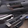 Car Window Lift Switch Button Panel Cover Trim Accessories for Toyota Tundra 2022-2024 with Sequoia 2023 2024 view 4
