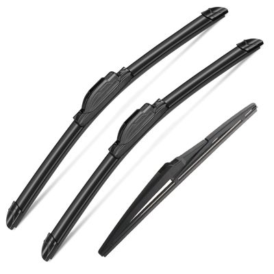 3pcs Wipers for Kia Soul 2010-2016 2017 2018 2019, Kia Sorento 2011-2015, Original Equipment Automotive Replacement Windshield Wiper Blades- 24"/20"/11" (Pack of 3) J- HOOK