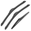 3pcs Wipers for Kia Soul 2010-2016 2017 2018 2019, Kia Sorento 2011-2015, Original Equipment Automotive Replacement Windshield Wiper Blades- 24"/20"/11" (Pack of 3) J- HOOK view 1