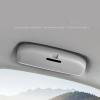 Car Glasses Storage Box Car Glasses Case Sun Glasses Holder Sunglasses Box, for Audi A4 B8 B9 A3 8V Q3 Q5 Q7 Q2 A6 2013-2021,Beige view 4