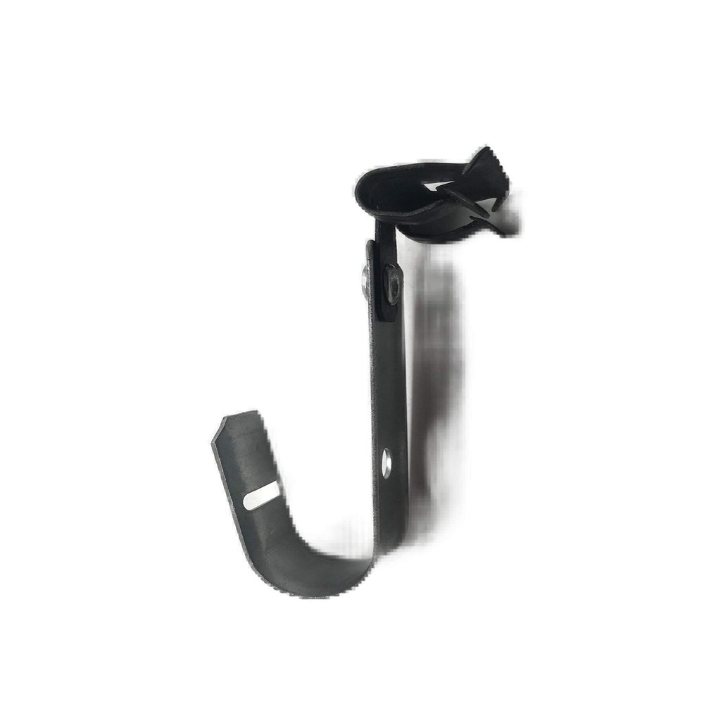 KDD INDUSTRIES J Hook Flange Mount Beam clamp 2 inch J-Hook with 1/8"-1/4" Flange Clip 25 Pack