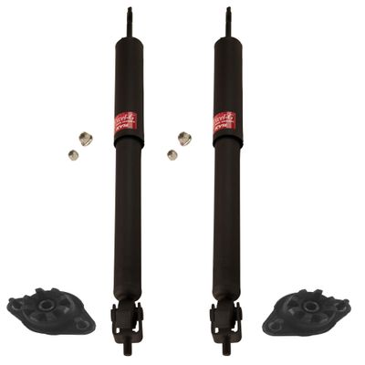 Newparts Rear Shock Absorbers & Upper Mounts Kit For Chevrolet Beretta