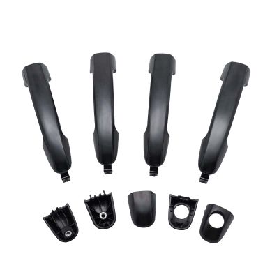 X4XZ 4Pcs Front Rear Left Right Exterior Door Handle Driver Passenger Side for 2006-2010 Hyundai Sonata 826513K000