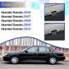 X4XZ 4Pcs Front Rear Left Right Exterior Door Handle Driver Passenger Side for 2006-2010 Hyundai Sonata 826513K000 view 2