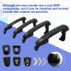 X4XZ 4Pcs Front Rear Left Right Exterior Door Handle Driver Passenger Side for 2006-2010 Hyundai Sonata 826513K000 view 4