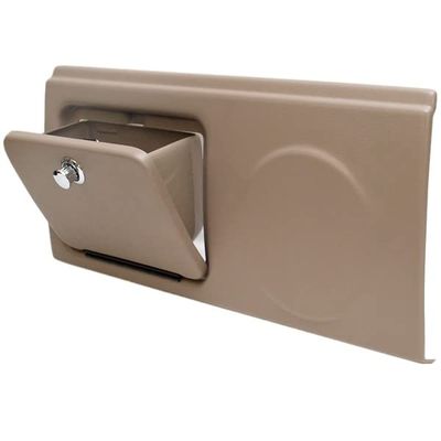 Lund Boat Glove Box Console Panel 1985243 | 2009 Pro V STBD Taupe Fold Out