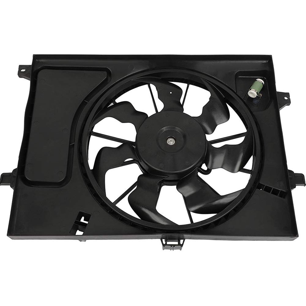 ASAPE Radiator Cooling Fan Radiator Condenser Fit for 2012-2019 Soul 1.6L, 2012-2019 Soul 2.0L, 620-859