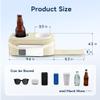 Marinexplore Pontoon Cup Holder,Boat Seat Cup Holder,Double Drink Holder,Portable Cup Beverage Mobile Phone Holders for Pontoon Boat Sofa,RV Couch,Car Back Seat (Beige) view 2
