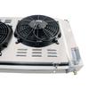 4 Row Aluminum Radiator Compatible with Chevy Corvette C3 1977-1982 5.0L 5.7L V8 350 305 w/Shroud Fans Wiring Harness kit view 4