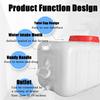 YXCUIDP Rectangular Water Storage Bucket Food Water Grade Pitcher with Faucet and Lid Used for Outdoor Camping Emergency Car Water Tank(50L) view 3