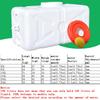 YXCUIDP Rectangular Water Storage Bucket Food Water Grade Pitcher with Faucet and Lid Used for Outdoor Camping Emergency Car Water Tank(50L) view 4